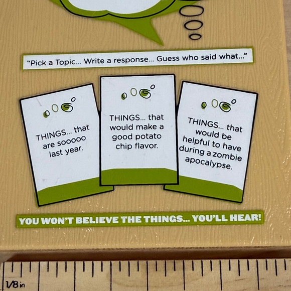 NEW, Sealed! The Game of Things ..Expansion/Travel Pack Card game - Picture 3 of 4